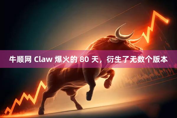 牛顺网 Claw 爆火的 80 天，衍生了无数个版本