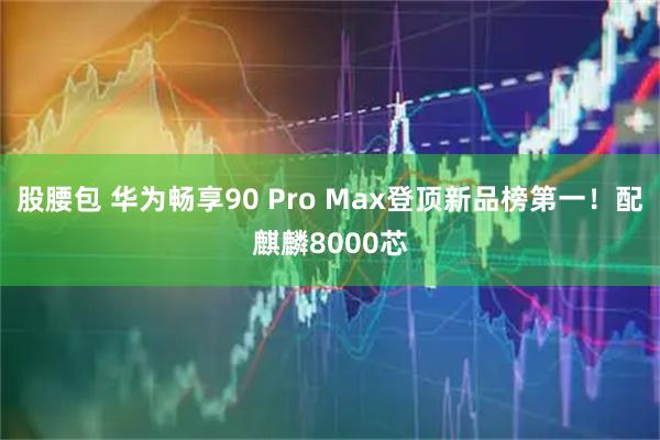 股腰包 华为畅享90 Pro Max登顶新品榜第一！配麒麟8000芯