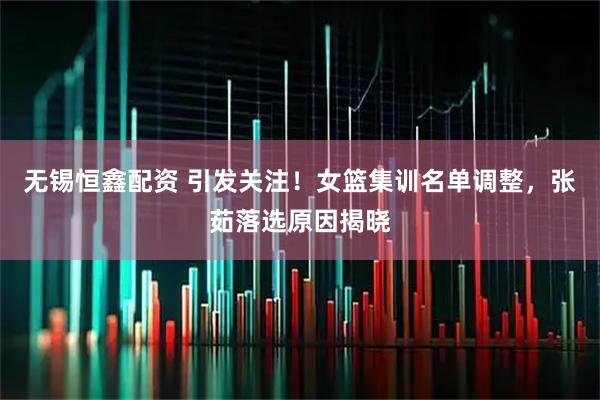 无锡恒鑫配资 引发关注！女篮集训名单调整，张茹落选原因揭晓