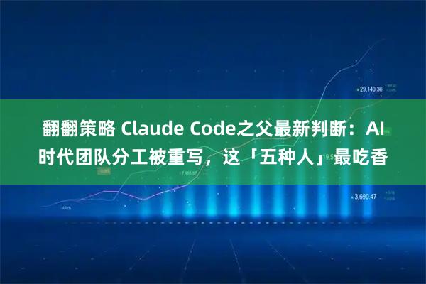 翻翻策略 Claude Code之父最新判断：AI时代团队分工被重写，这「五种人」最吃香