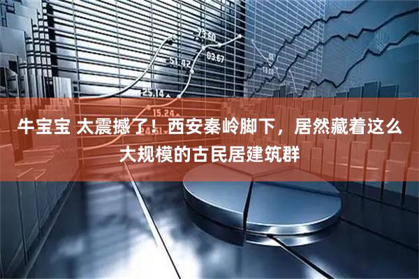 牛宝宝 太震撼了！西安秦岭脚下，居然藏着这么大规模的古民居建筑群